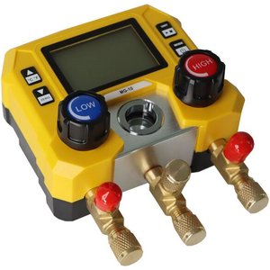 Manomètre numérique électrique en métal pour groupes CVC, idéal pour les tests de réfrigération sous vide commerciaux et les pièces de climatisation - Product Image 5