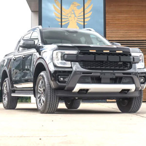 Calandre avant modifiée avec feux pour Ford Ranger T9 23-26, en plastique ABS noir mat, compatible avec le pare-chocs - Product Image 3