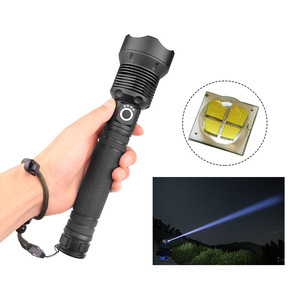 Nouvelle lampe torche haute puissance XHP70 rechargeable, zoom, étanche, en alliage d'aluminium, lampe de recherche LED pour usage extérieur - Product Image 1