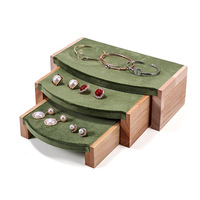 Groothandel JUNSEN Sieraden Presentatie Stands Mannequin Halsketting Rekken Ring Presentatie Schalen Armbandhouders Ornamenten