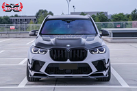 Vente en gros pour BMW X5M F95 X6M F96 X5 G05 X6 G06 AE Style Capot Capot en fibre de carbone Accessoires de voiture Capot en carbone Couvercle de moteur