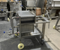 Filtre à eau semi-automatique Greatwall en acier inoxydable 304, haute efficacité, taille de plaque personnalisée pour cidre