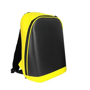 Hot Sale Promotion Wifi Control Smart Human Walking Advertising LED Bag Custom DIY Dynamic Bag LED Display Backpack