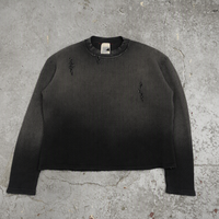 T-shirts thermiques streetwear personnalisés en maille gaufrée à manches longues, effet délavé, style rétro – Fabricant de vêtements