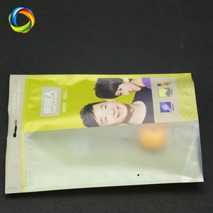 Sac d'emballage en plastique imprimé personnalisé pour vêtements sous-vêtements t-shirt pochette debout compostable fermeture à glissière zip-lock - Product Image 6