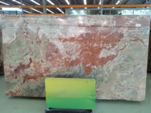 Losas de Ónix Verde Afgano Multicolor UnionStone, Ónix Translúcido Natural Retroiluminado, Mármol Verde Pakistaní Moderno Pulido para Villa - Product Image 5