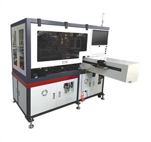 Machine d'insertion automatique de boîtier à double tête avec fonctionnalité de coupe de fil, de bande, de sertissage et de torsion d'extrémité - Product Image 2