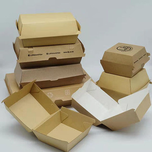 Triple pared Micro flauta Caja para Go Para <span class=keywords><strong>Burguer</strong></span> Caja de papel Alimentos - Product Image 2