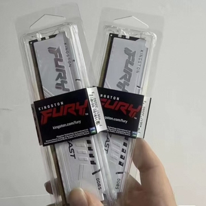สำหรับ Kingston <span class=keywords><strong>Fury</strong></span> <span class=keywords><strong>Beast</strong></span> <span class=keywords><strong>RGB</strong></span> <span class=keywords><strong>DDR5</strong></span> 16GB 600OMT/s CL30 แรมสำหรับเล่นเกมสีขาว - Product Image 1
