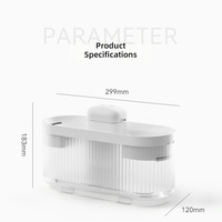 Fontaine à eau intelligente pour animaux de compagnie, batterie, double filtration, double bec verseur, activation par capteur multi-animaux, distribution automatique