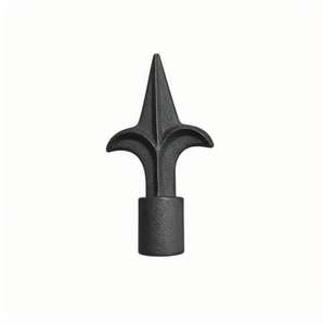 Pagar Besi cor Ornamental, bagian pelindung rel Anti memanjat untuk pagar pertanian, desain tombak besi tempa - Product Image 6