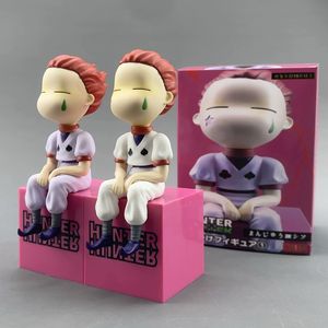 HESPER <span class=keywords><strong>2</strong></span> Styles 12CM Figurines <span class=keywords><strong>Manga</strong></span> Mignonnes HXH Hunt <span class=keywords><strong>X</strong></span> Hunt Hisoka Figurine Anime en PVC avec Visage de Personnage en Peluche Modèle Jouets Poupées - Product Image 2