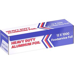 Papel de Aluminio Resistente para Uso Alimentario, 12 x 1000, para Asar, Cocinar y BBQ - Product Image 2