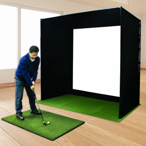 อุปกรณ์ฝึกซ้อมกอล์ฟในร่ม Pro Golf Indoor Box Sim Space Golf พร้อมจอรับแรงกระแทกสำหรับการฝึกซ้อม - Product Image 6