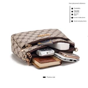 Autunno estate nuova borsa a tracolla retrò da donna alla moda borsa a tracolla con Zip cinturino singolo per donne di mezza età - Product Image 2