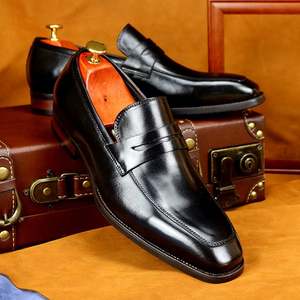 Chaussures habillées sur mesure pour hommes, style brogues, en cuir véritable, légères et respirantes, idéales pour le bureau et les occasions professionnelles, parfaites pour les mariages d'automne. - Product Image 5