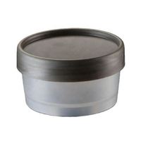 Selon la demande du client, fourniture de pots cosmétiques en plastique PP de 50 ml
