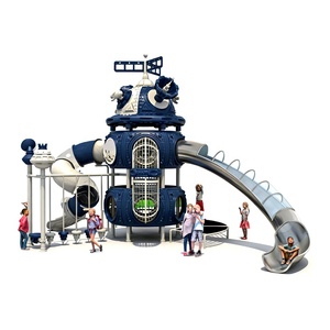 Équipement de jeu commercial pour enfants certifié CE, fabriqué en Chine, pour terrains de jeux extérieurs résidentiels - Product Image 4