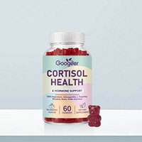 Gummies Premium pour la Santé du Cortisol avec Magnésium, Ashwagandha et Saveur Myrtille pour Adultes – Soutien Nutritionnel Quotidien pour l'Hormone du Stress