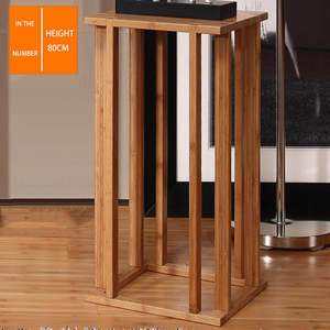 Soporte de Bambú Sólido Estilo Chino, Tamaño Personalizado, Multifuncional, para Interiores, Decorativo de Año Nuevo, con Almacenamiento, para Piso - Product Image 2