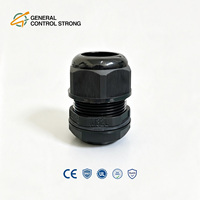 Presse-étoupe industriel M32 en nylon, étanche IP68, ignifuge PA66, connecteur électrique robuste 17-22mm
