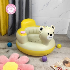 Modern PVC <b>Inflatable</b> Baby <b>Sofa</b> for Dining Comfortable Living Room and Bathroom for Learning & Eating Dinner - Product Image 5