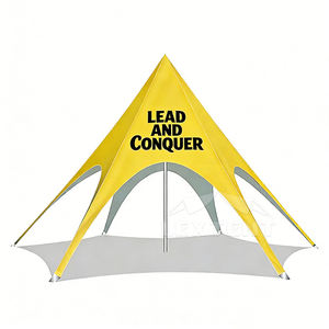 Tende a baldacchino a stella a palo singolo da <span class=keywords><strong>6m</strong></span> e 8m del produttore, tende a ragno, tende parasole, tende a ragno di qualità - Product Image 1