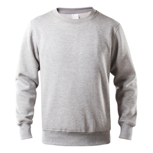 CB043-CNK2 Unisex in cotone bianco personalizzato con <span class=keywords><strong>stampa</strong></span> del tuo Logo, felpe da uomo a girocollo in tinta unita, - Product Image 3