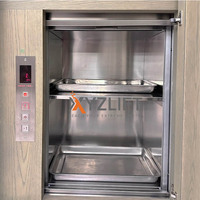 Montacarichi Elettrico XYZLIFT a 2 Fermate con Capacità di 150Kg, Azionamento AC Senza Ingranaggi per Biblioteche, Cucine e Appartamenti