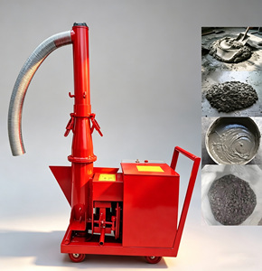 Hot Sale Electric Vertical Concrete Pump High Efficiency Secondary Column Pump 18M/H Productivity for Building <b>Construction</b> - Product Image 6