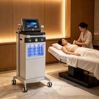 Appareil professionnel de peeling à jet d'hydrogène et d'oxygène pour le raffermissement de la peau, le traitement de l'acné et l'élimination des pigments, destiné aux équipements de beauté commerciaux