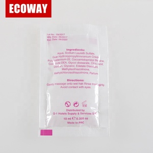 Bolsita de champú desechable para el baño, gel de baño para <span class=keywords><strong>hotel</strong></span>, 10ml - Product Image 2