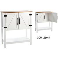 Armoire de rangement moderne bicolore en MDF pour chambre et salle de bain, autoportante, avec montage facile et grande capacité pour l'ameublement domestique