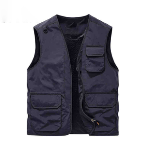 Nuovo Gilet da Esterno da <span class=keywords><strong>Uomo</strong></span>, <span class=keywords><strong>Casual</strong></span>, con Tasche Multiple, Vestibilità Ampia e Oversize, per Pesca, Tutte le Stagioni, Asciugatura Rapida - Product Image 2