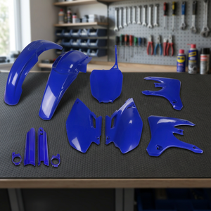 Kit Completo in Plastica XFUN Blue 089 per Yamaha YZF 450 2003-2004 Accessori Moto Modello YAKIT304F089-4291 - Product Image 2