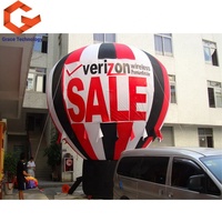 Ballon gonflable de publicité à Air chaud de nouveau Design, ballon gonflable géant de toit à vendre