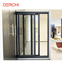 Fenêtres et portes coulissantes en aluminium Fenêtre coulissante à double vitrage en aluminium Fenêtres coulissantes en aluminium