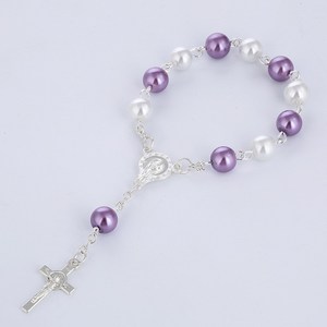 Perle <span class=keywords><strong>de</strong></span> verre croix chapelet baptême baptême religion église événement <span class=keywords><strong>mariage</strong></span> <span class=keywords><strong>1</strong></span>ère communion bébé douche <span class=keywords><strong>cadeau</strong></span> <span class=keywords><strong>de</strong></span> Pâques - Product Image 6