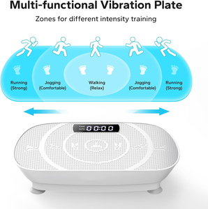 Whole Body Workout Portable ABS Burning Fat Lose Weight Vertical Fitness <b>Vibration</b> Plate Exercise Machine for Lymphatic - Product Image 2