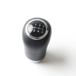 Pommeau de levier de vitesse en cuir noir ergonomique pour Mercedes Benz W639 - Product Image 2