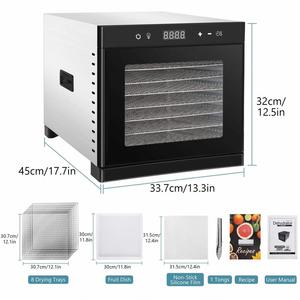 เครื่องอบแห้งอาหารขนาดเล็กสำหรับใช้ในครัวเรือน ใช้ไฟฟ้า อบมันเทศ/ข้าวโพด/เผือก เครื่องอบข้าวโพด - Product Image 5