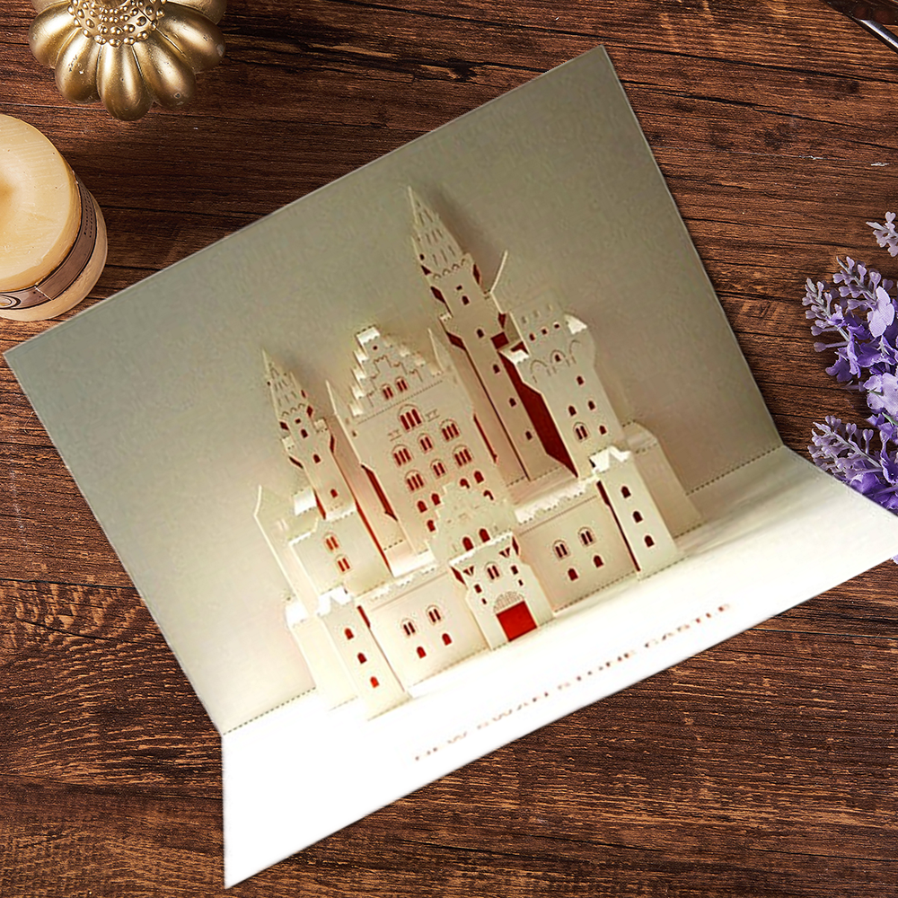 Customized Laser Cut 3D Pop Up Postcard - Unique Souvenir \u0026 Promotional  Gift for Hotels, Resorts \u0026 Real Estate Business, image size:1000x1000