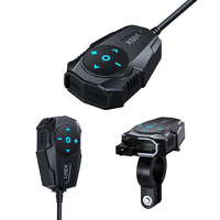 Chargeur rapide pour moto XS01 IP66 étanche, double port USB + Type C avec contrôleur sans fil pour moto