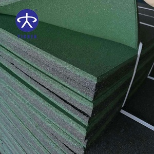 Suelo de goma para gimnasio de 15mm-50mm de grosor, alta densidad, resistente al ruido, precio al por mayor - Product Image 1