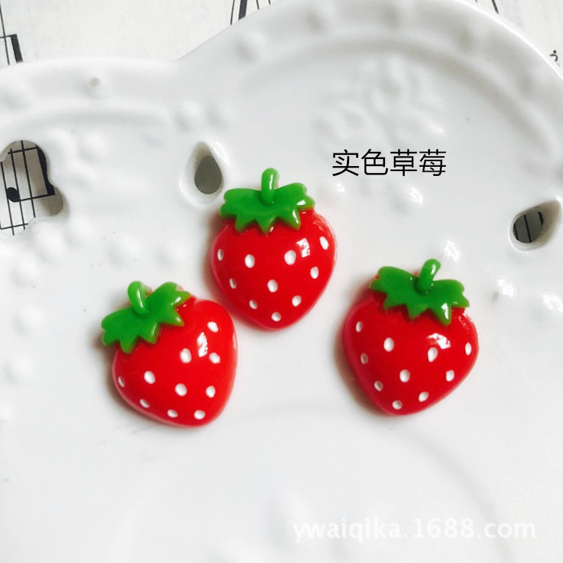 Dos plat rouge fraise