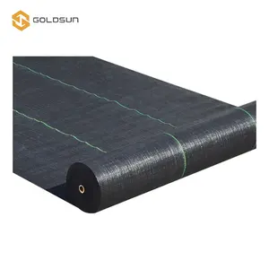 Toile Anti-Mauvaises Herbes pour Jardin, Couverture de Sol Agricole, Toile Paysagère, <span class=keywords><strong>Film</strong></span> de <span class=keywords><strong>Paillage</strong></span> Plastique - Product Image 1