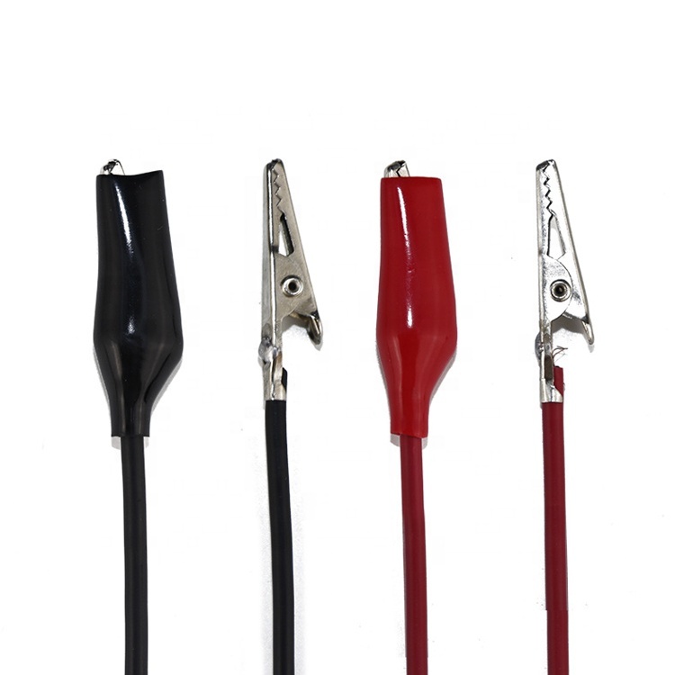 Cavo Test BNC Maschio Con Clip A Coccodrillo - Doppio Morsetto Per Collegamenti Rapidi