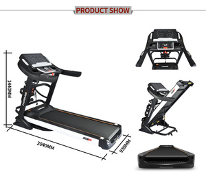 Lijiujia, cintas de correr multifunción eléctricas plegables profesionales, máquina de correr para caminar de estilo de vida barato asequible - Product Image 6