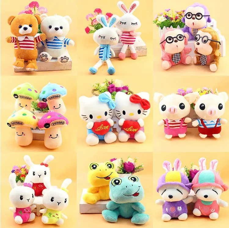 Customized small gift doll grab machine doll plush toy small doll manufacturer wholesale