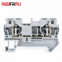 4 mm2 Kabel feder Durchführung streifen stecker Draht Elektrischer Stecker ST4 Steck klemmen block DIN-Schienen klemme 30A Nennwert